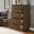 Ismail Danish-Inspired Modern 5-Drawer Chest-109740269