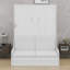 Lit escamotable mural pliable avec coussin confortable-366080203