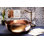 Évier de cuisine en cuivre martelé à la main 13 po - Pure Solid Copper par ALFIQ