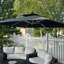Parasol carré à DEL 120 po-198721277