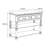 American-style retro simple console table
