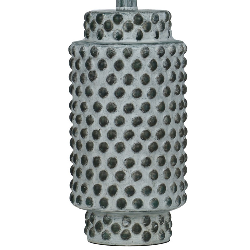 Corabell Resin Table Lamp, Antique Blue