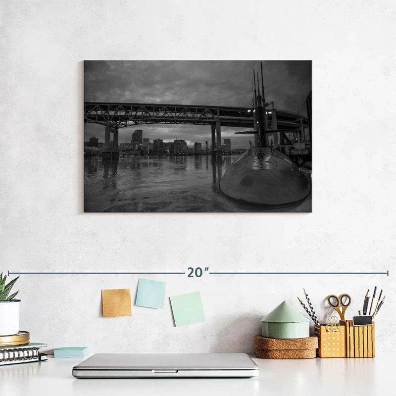 Mait Submarine, 8" H x 12" W