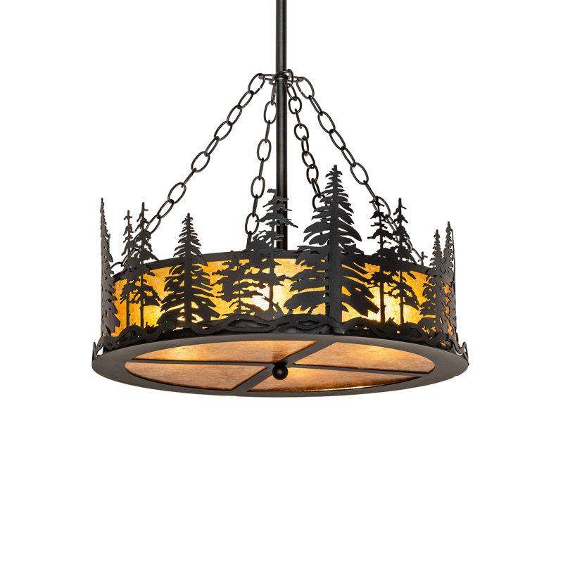 Rustic Lodge 4 - Light Pendant