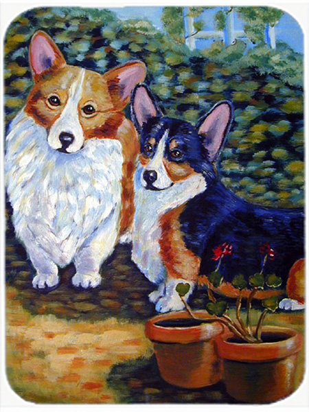 Planche à découper en verre caroline trésors corgi