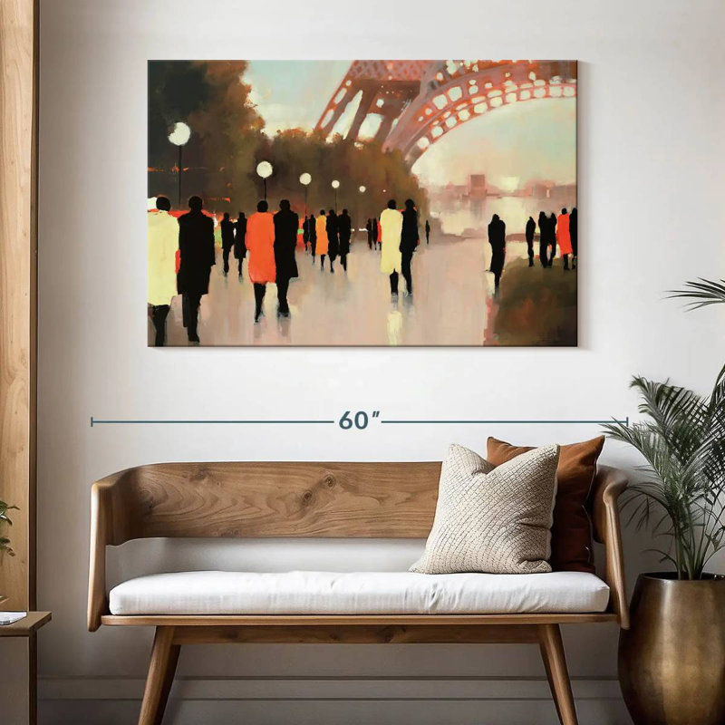 Lilie Paris souvenir, H 32 po x l 48 po