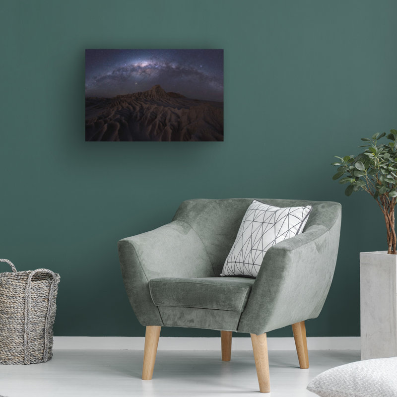 Art sur toile, Jingshu Zhu Mungo National Park, H 12 po x l 19 po
