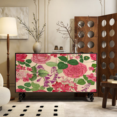 French-style retro luxury sideboard