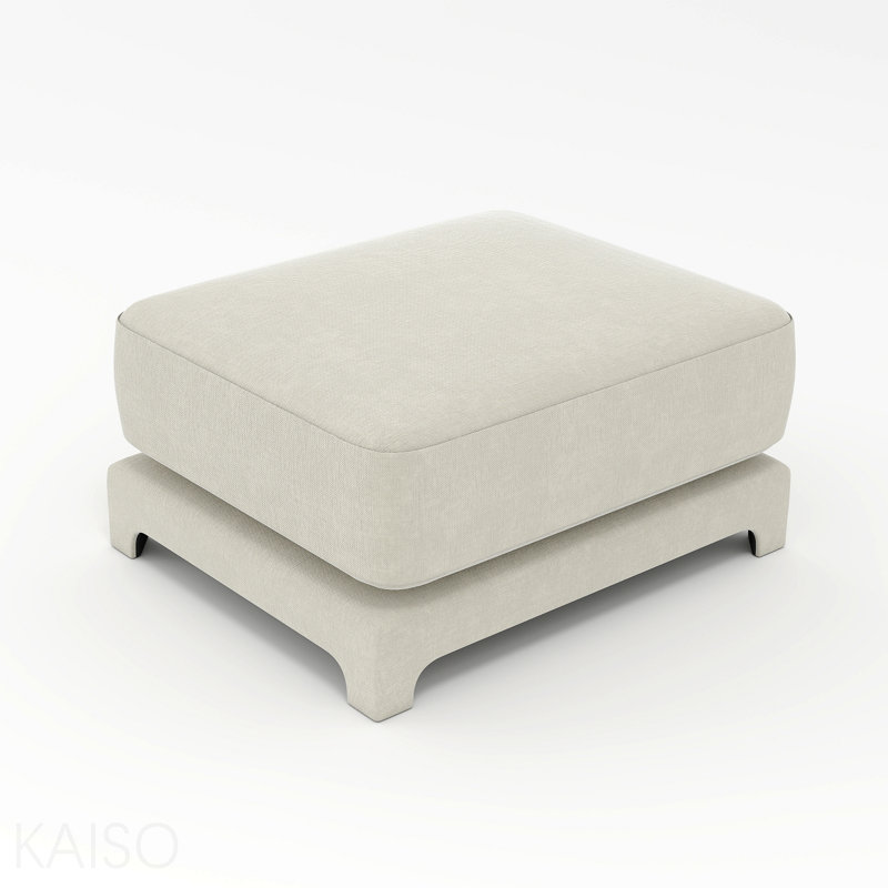 Repose-pieds 30 po - Crème, Cream