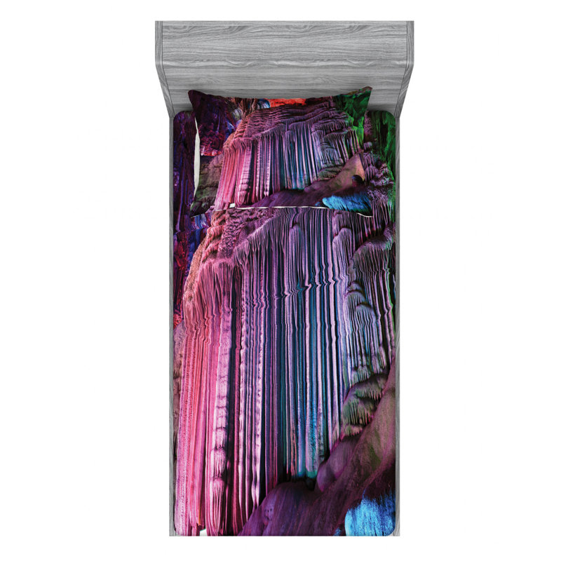 Microfiber Sheet Set, Twin Sheet Set + Fitted Sheet + 1 Pillowcase