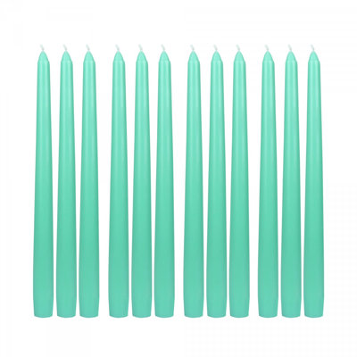 Ensemble de 12 chandelles fuselées non parfumées Estela