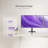 Markelle Home Office Tempered Glass Standing Desk with Drawer and Hooks-1389090039-1389090036