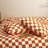 Grid Comforter Set Plaid Bedding Set 1 Checkered Comforter with Pillowcases-114984122-114984129