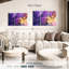 Texture abstraite mauve Avery-107990628