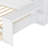 Antique White Daybed With Bottom Storage Shelf And Functional Work Desk Wooden Ample Space Desk,-989909390