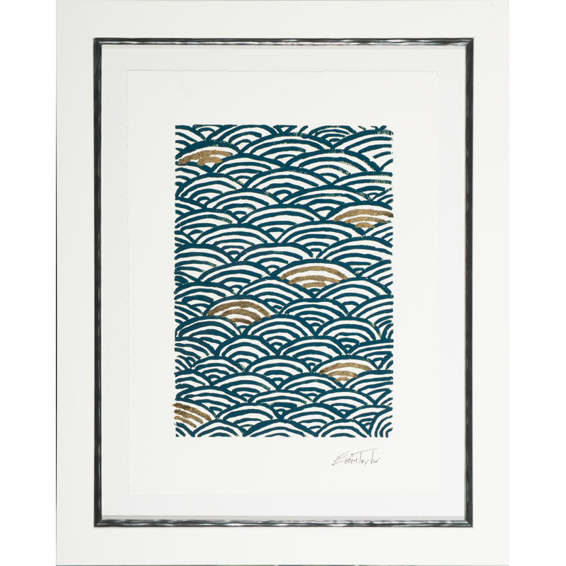 Dreaming Navy 4 Framed Print