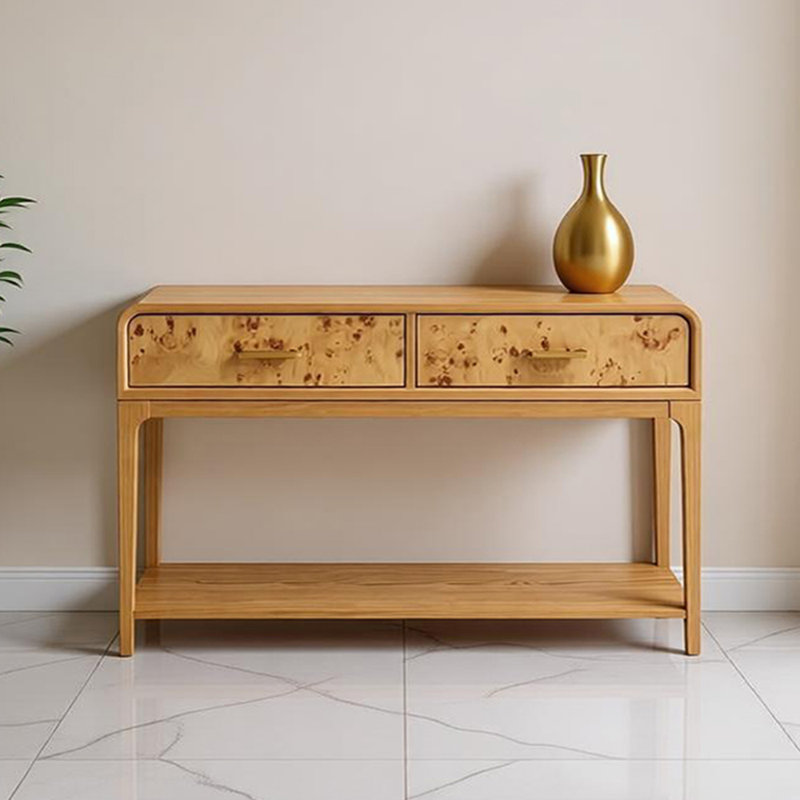 Table d'entrée de style médiéval, H 29,53 po x l 62,99 po x P 15,75 po