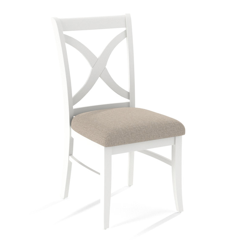 Chaise d'appoint Hues, Performance Crypton coquille d'œuf; 0884-93, Finition blanc givré