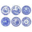 Spode Blue Room Georgian Plates 10.5"