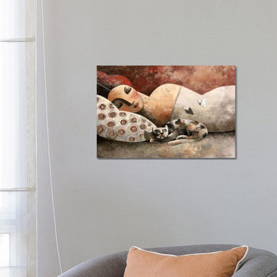 The Invader 1 Piece Wrapped Canvas Painting