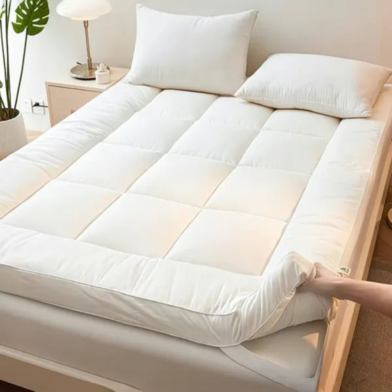 Surmatelas pour très grand lit, Blanc