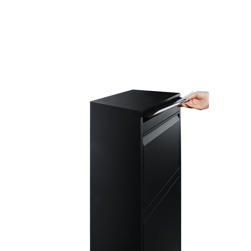 Package delivery Boxes for Outside, Black
