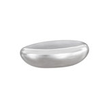 Liquid Silver River Stone Solid Coffee Table