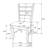 Dexter Grey And Dark Grey 6-Piece Rectangular Dining Set
