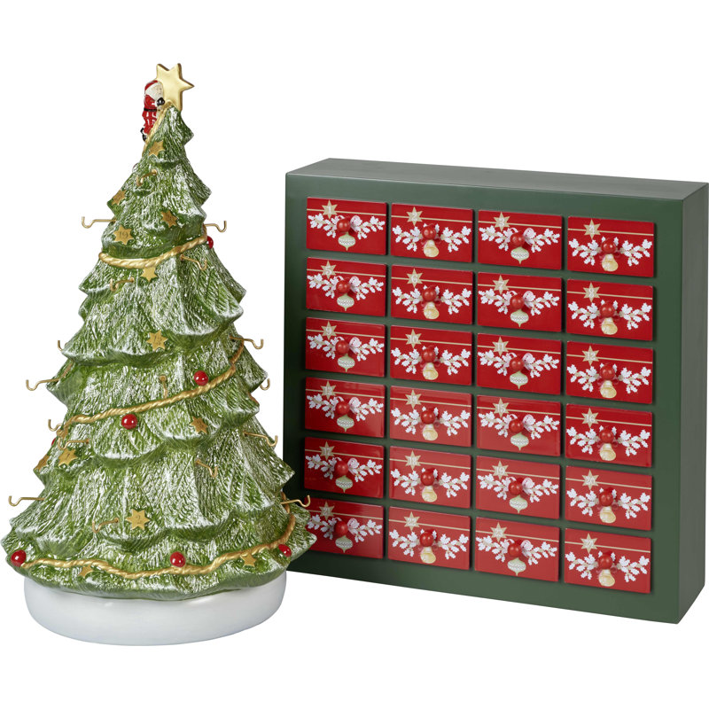 Arbre de Noël 3D calendrier de l'Avent Villeroy & Boch