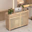 Bureau de réception rectangulaire en bois manufacturé Farmhouse-1554442451