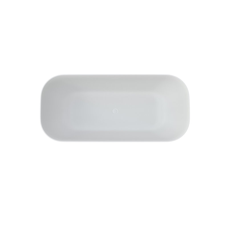 solid surface soaking bathtub
