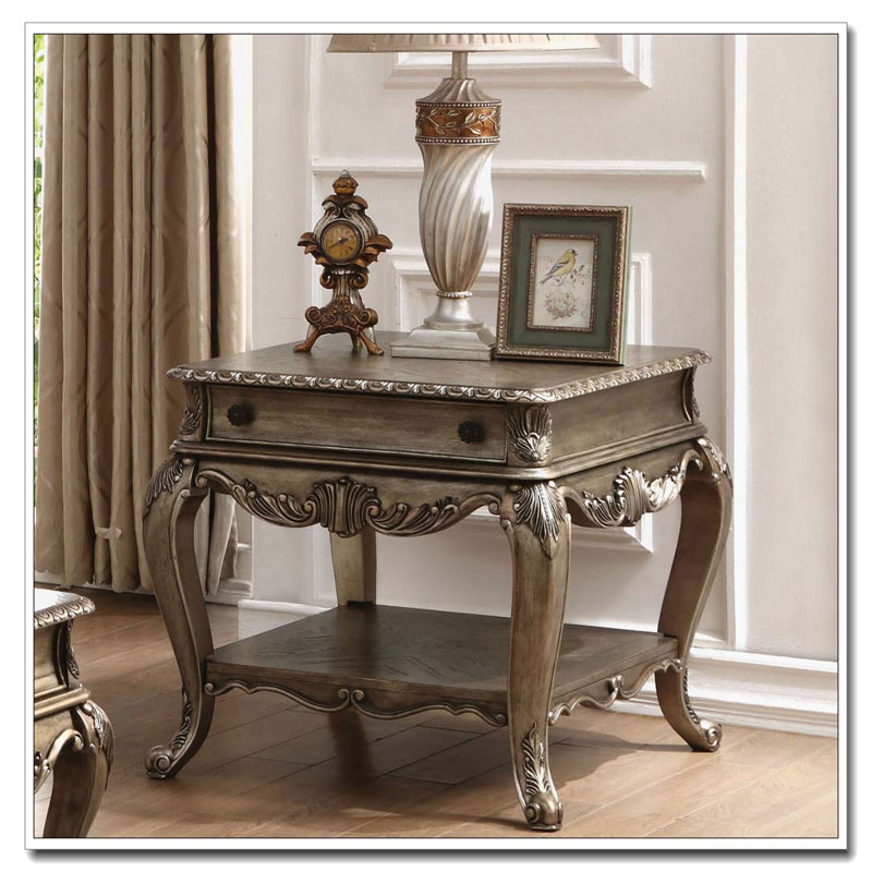 Vintage Rectangular End Table