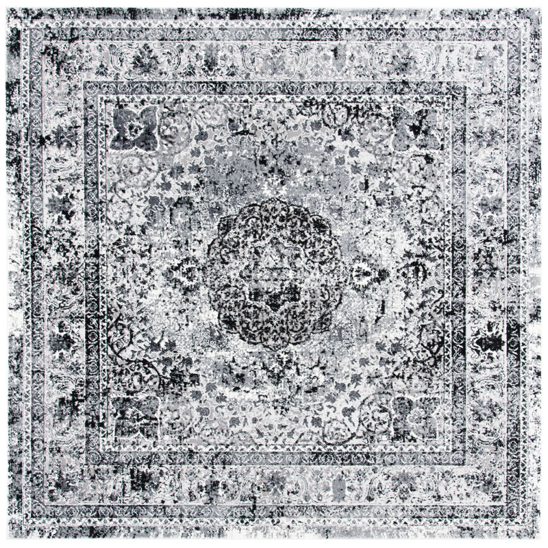 Sandisfield 800 Performance Oriental Rug, Square 6'7"