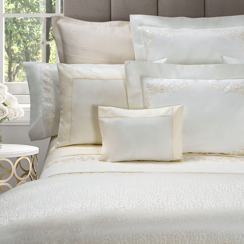 Matera Jacquard Geometric Pillow Sham