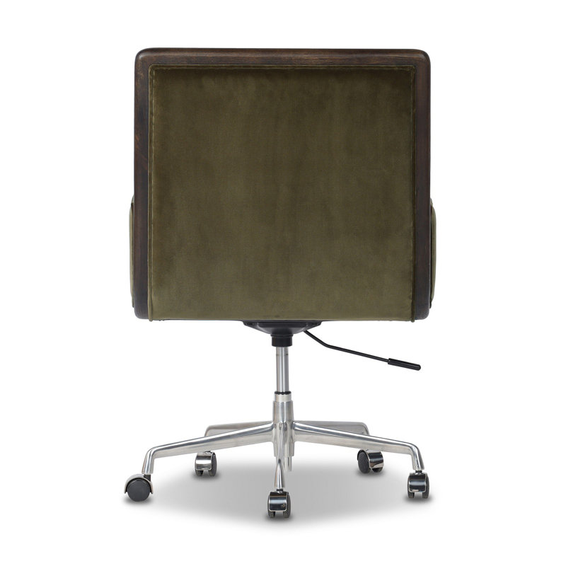 Samford Velvet Task Chair, Surrey Olive