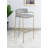 Jelso Upholstered Counter Stool with Metal Frame-1987656505