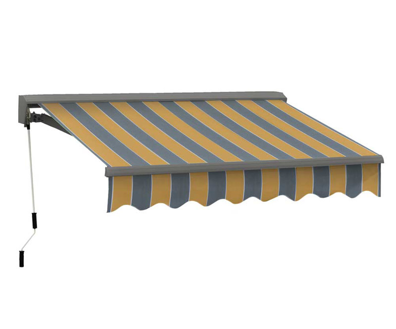 Auvent rétractable motorisé 12 pi x 10 pi Advaning Classic Series, H 9,8 po x l 144 po x P 120 po