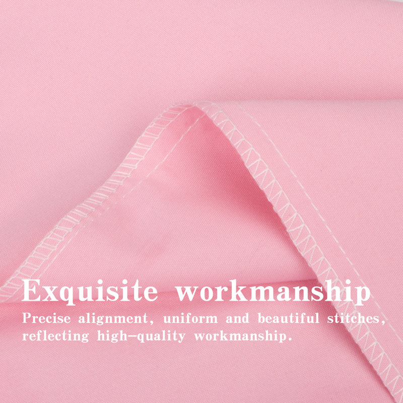 Drap plat seulement, drap de dessus en microfibre brossée 1800 - NTBAY, Rose, Drap plat de taille très grand