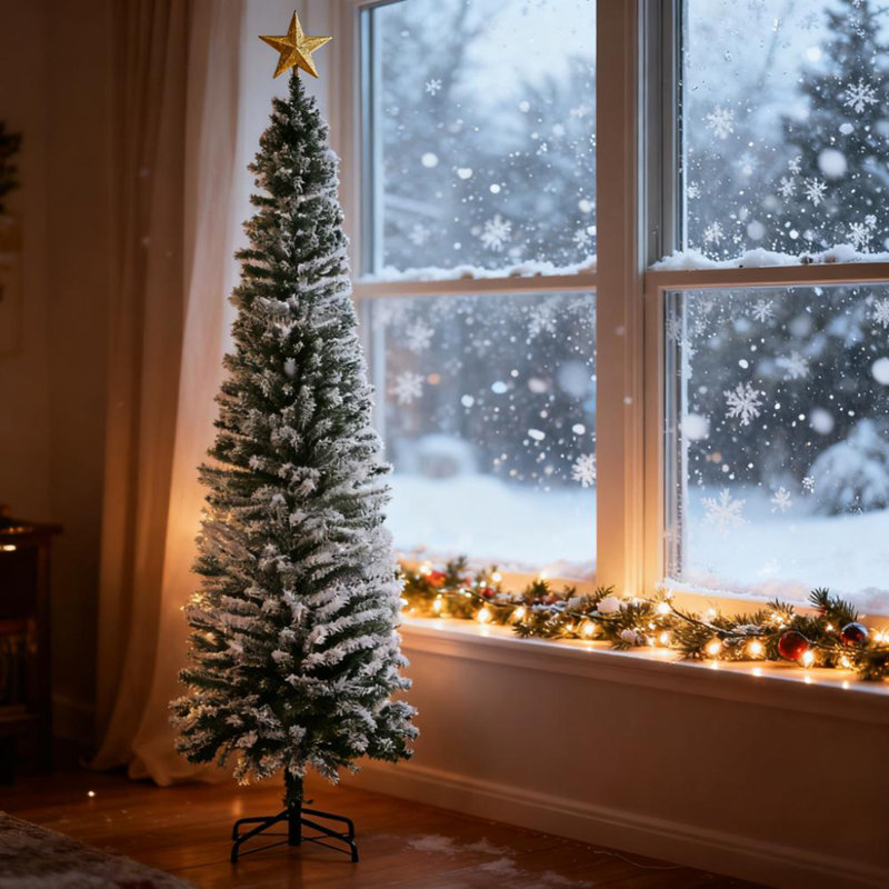 Arbre de Noël artificiel, H 7,5 pi