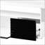 Support stable pour meuble télé Buck II et finition ultrabrillante, conception multifonctionnelle