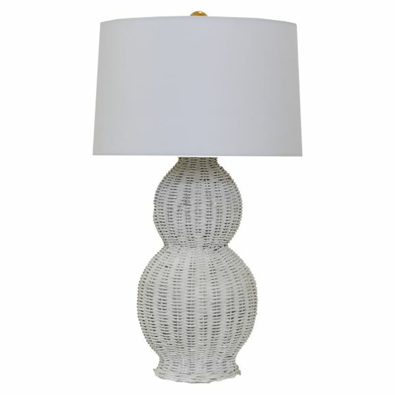Malina Table Lamp, White