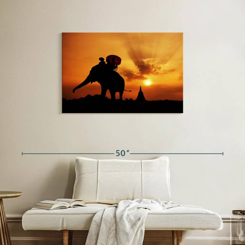 Silhouette d'un éléphant Brampt