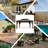 18 Ft. W x 12 Ft. D Outdoor Metal Patio Hartop Gazebo