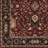 Graziani Oriental Hand-Tufted Wool Burgundy/Black Area Rug-2017098750