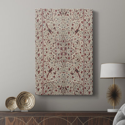 Vintage Abstract Print LXVIII -Gallery Wrapped Cavas