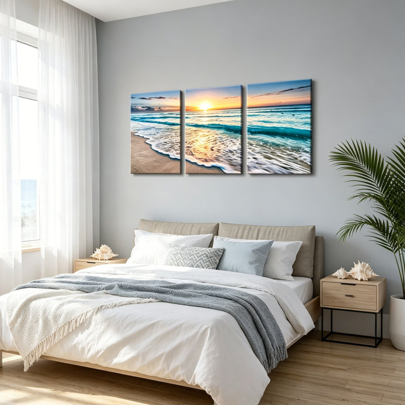 3 Piece Floater Frame Print Set on Canvas