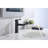 Matte Black Bathroom Faucet For 2 Mode Faucet For Bathroom Sink With 360° Rotating Aerator-121292247