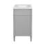 Meuble-lavabo simple 30 po avec comptoir en céramique