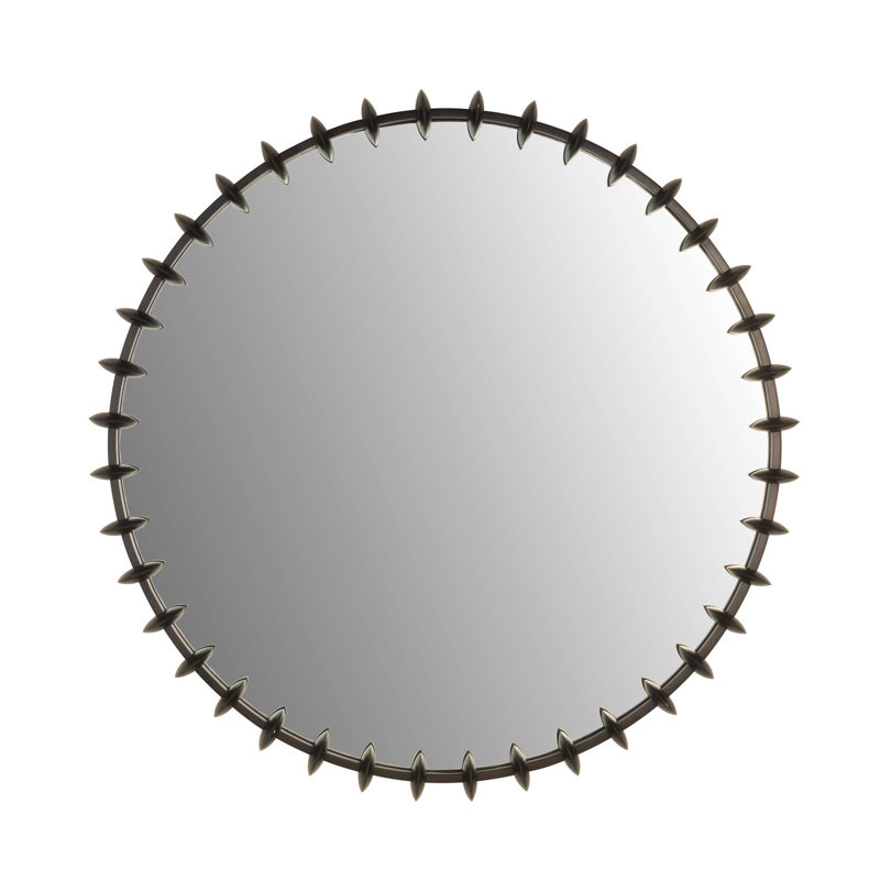 Pira Round Iron Mirror