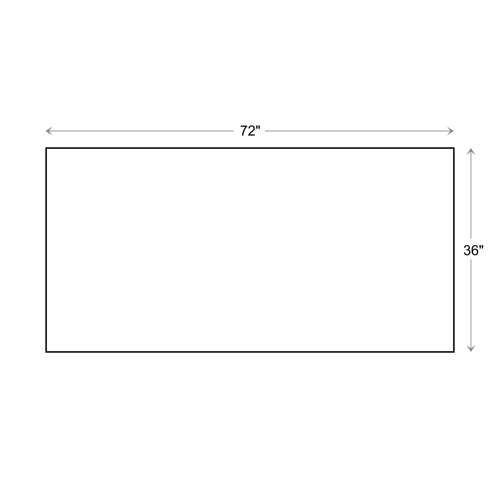 Heart Welcome Indoor Outdoor Doo Mat, 36" W x 72" L
